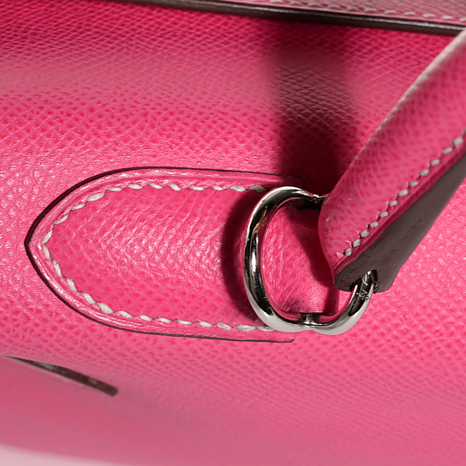 Hermes Epsom Candy Kelly Retourne 35 Rose Tyrien Rubis 22 of 26
