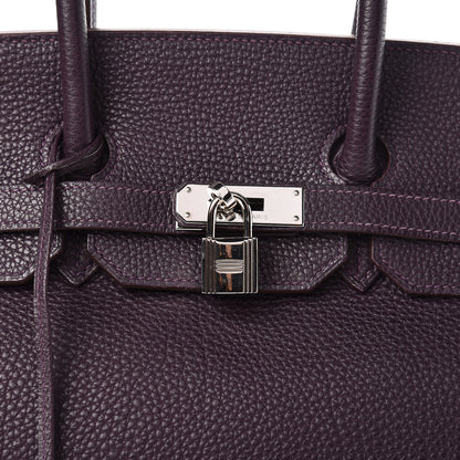 Hermes Togo Birkin 35 Raisin 13 of 19