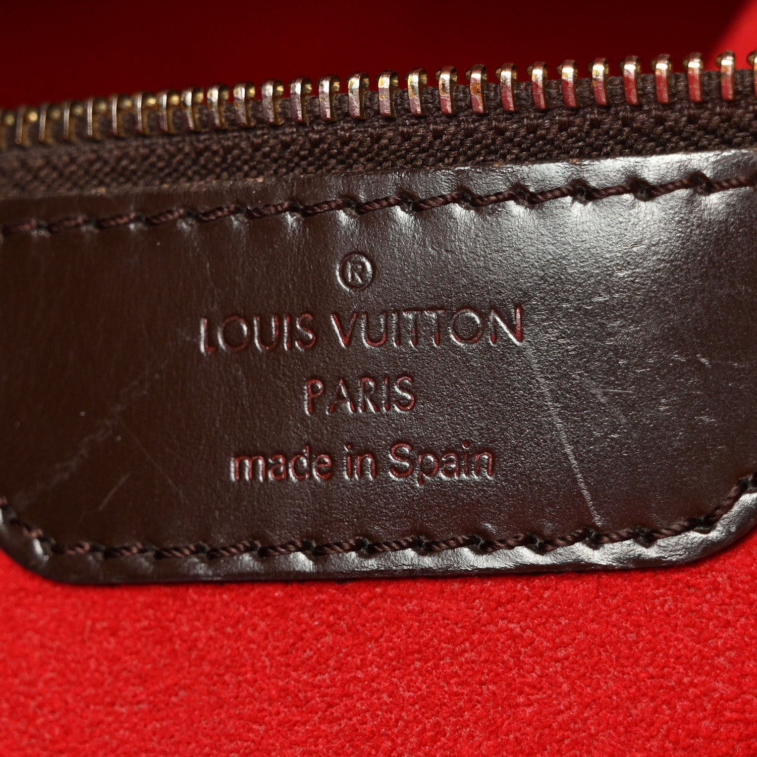 Louis Vuitton Damier Ebene Hampstead MM 6 of 10