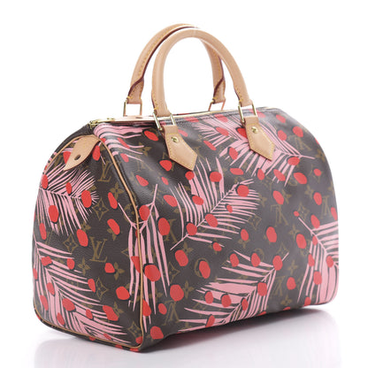 Louis Vuitton Monogram Jungle Dots Speedy 30 Sugar Pink Poppy 3 of 10