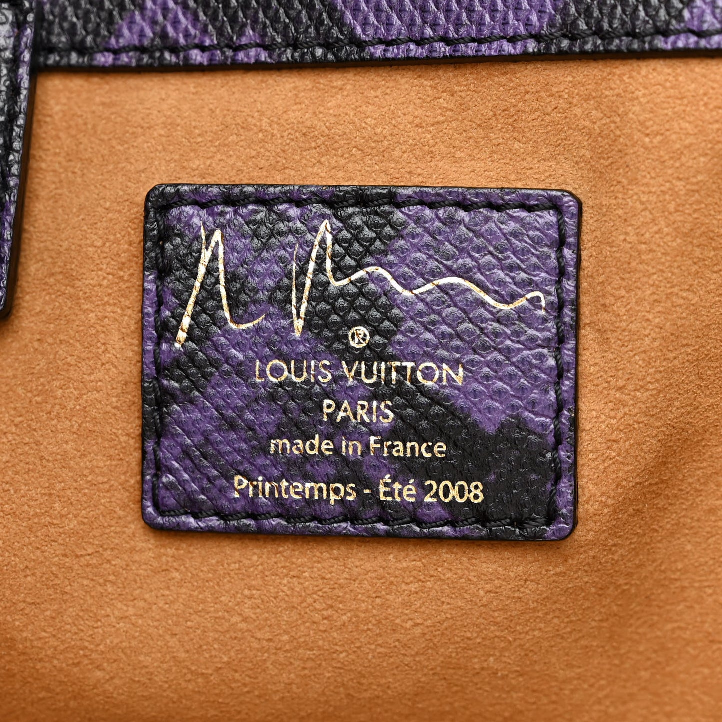 Richard Prince Monogram Karung Heartbreak Jokes Tote