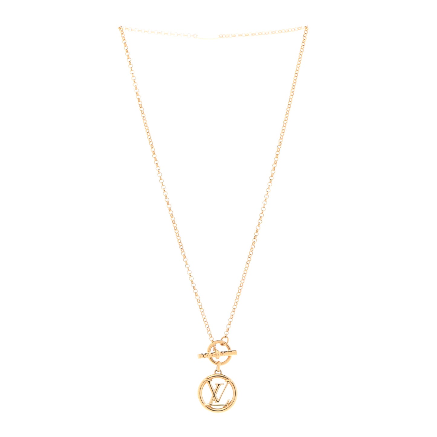 Metal Baby Louise Necklace Gold