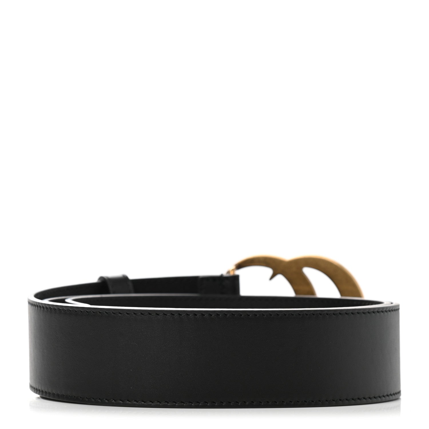 Gucci Calfskin Double G 40mm Belt 90 36 Black 2 of 5
