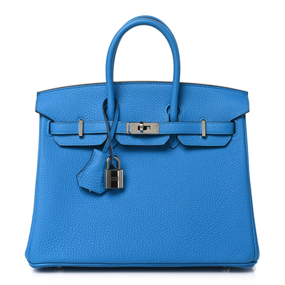 Hermes Togo Birkin 25 Bleu Zanzibar 1 of 10