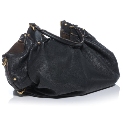 Louis Vuitton Mahina L Black 3 of 7