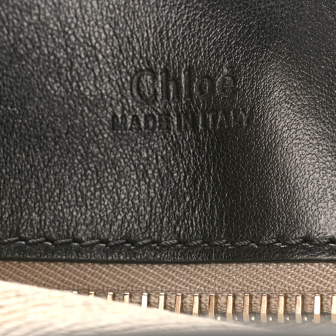 Chloe Calfskin Mini Tess Day Bag Black 7 of 10
