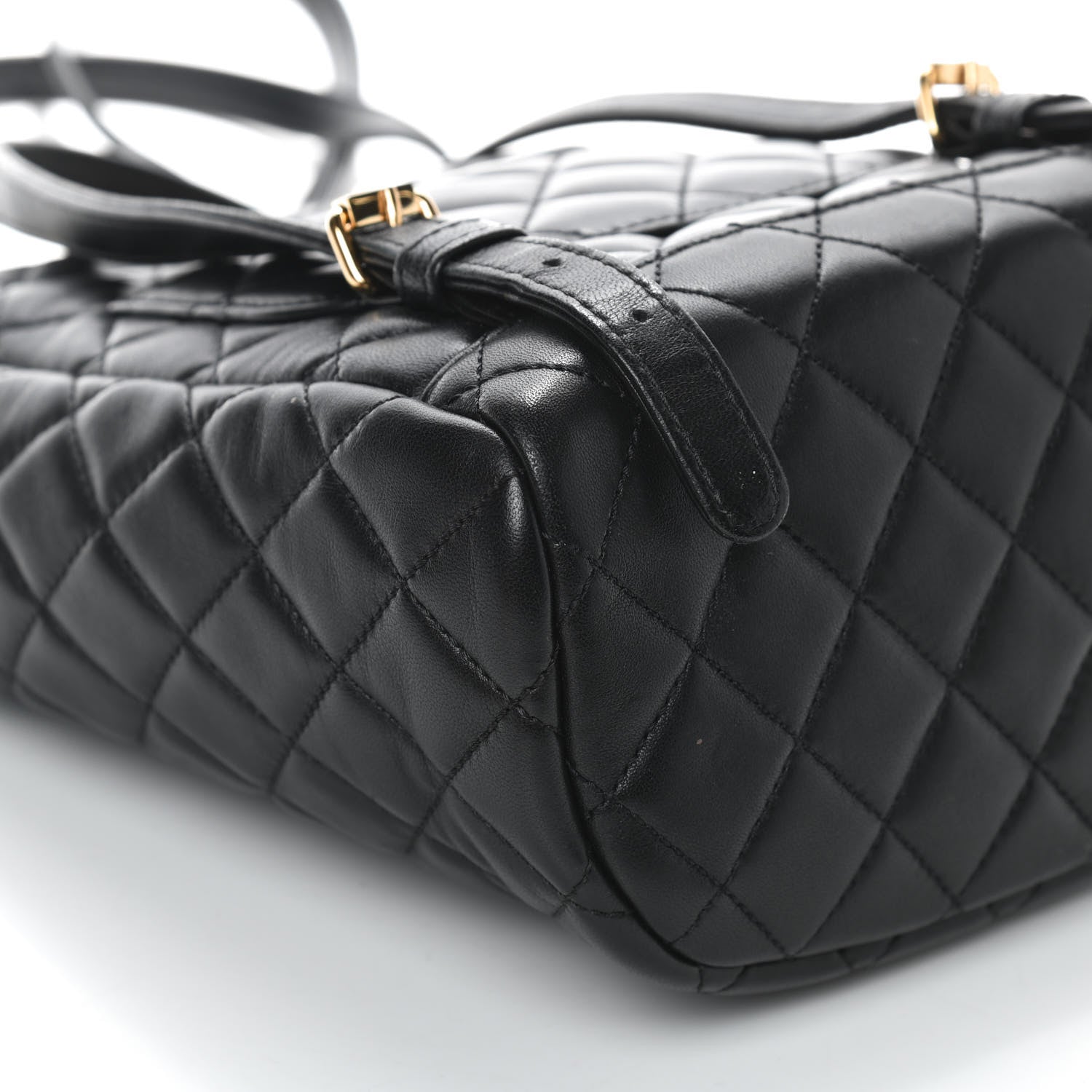Chanel Lambskin Quilted Mini Urban Spirit Backpack Black 9 of 10