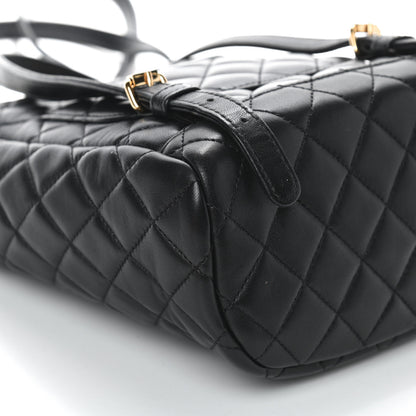 Chanel Lambskin Quilted Mini Urban Spirit Backpack Black 9 of 10