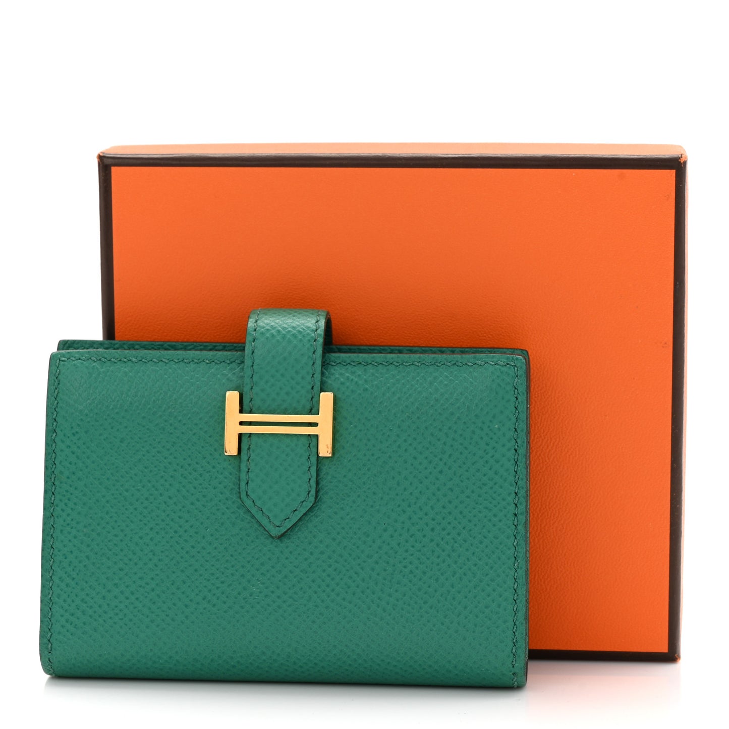 Epsom Bearn Card Holder Wallet Vert Jade