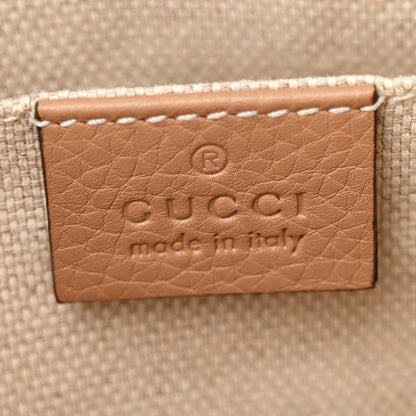 Gucci Pebbled Calfskin Small Soho Disco Bag Camelia 6 of 12