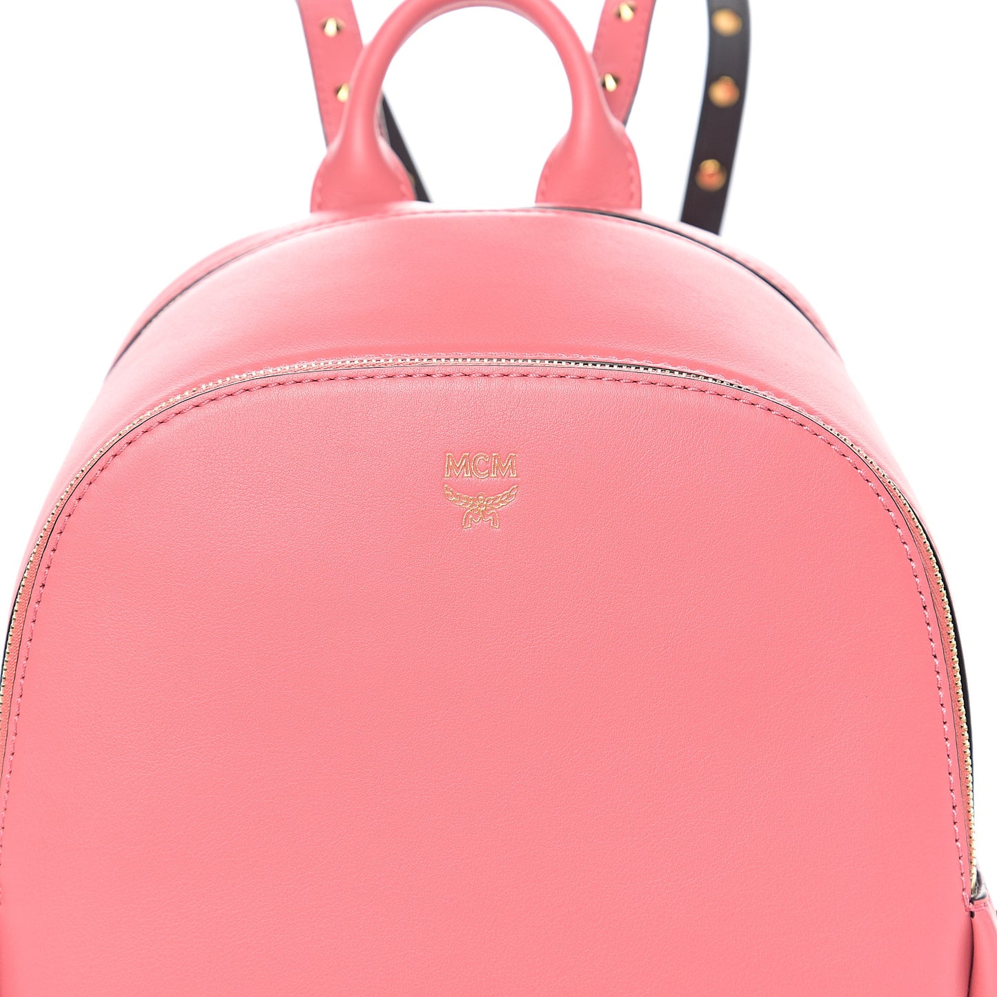 Calfskin Mini Duchess Polke Studs Backpack Pink