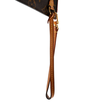 Louis Vuitton Monogram Neverfull MM GM Pochette Pivoine 8 of 15