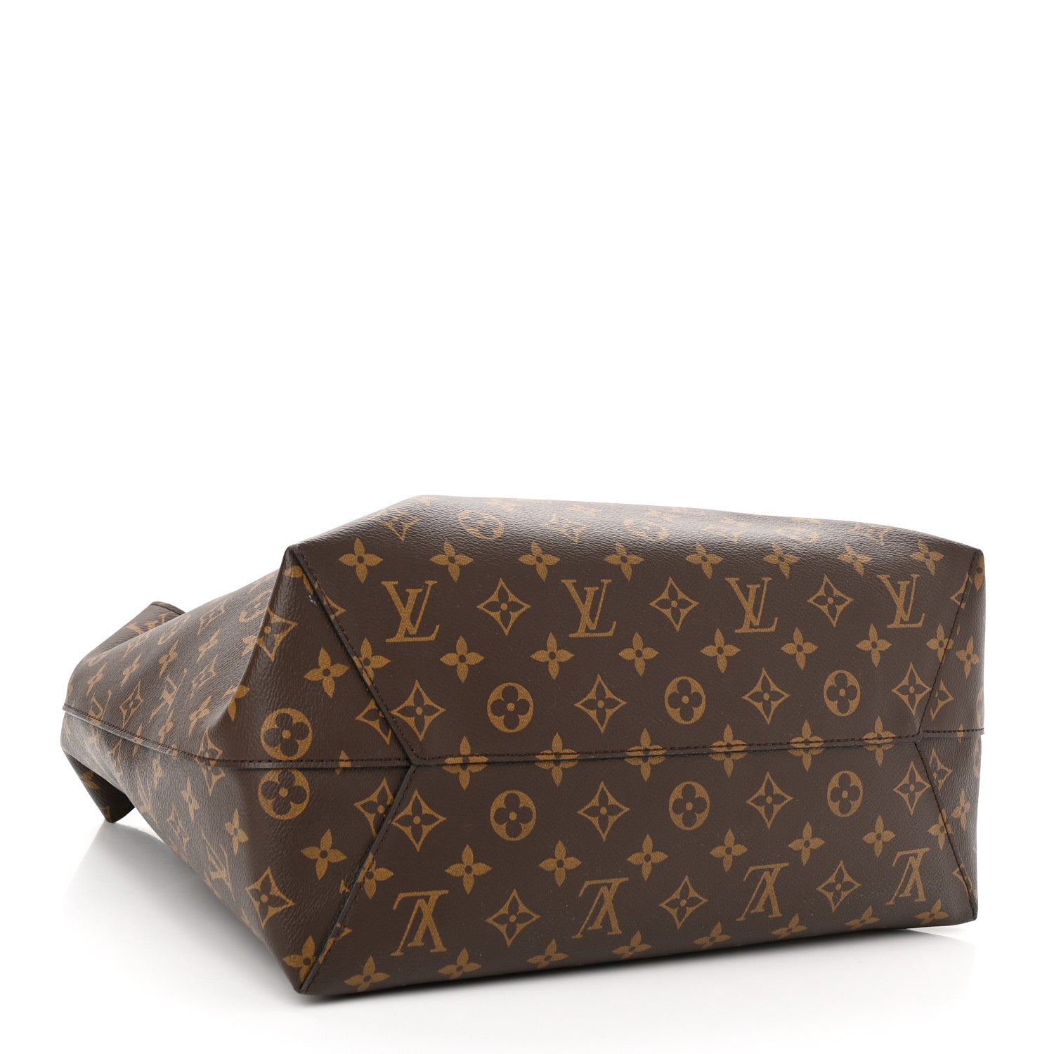 Louis Vuitton Monogram Flower Hobo Black 4 of 10