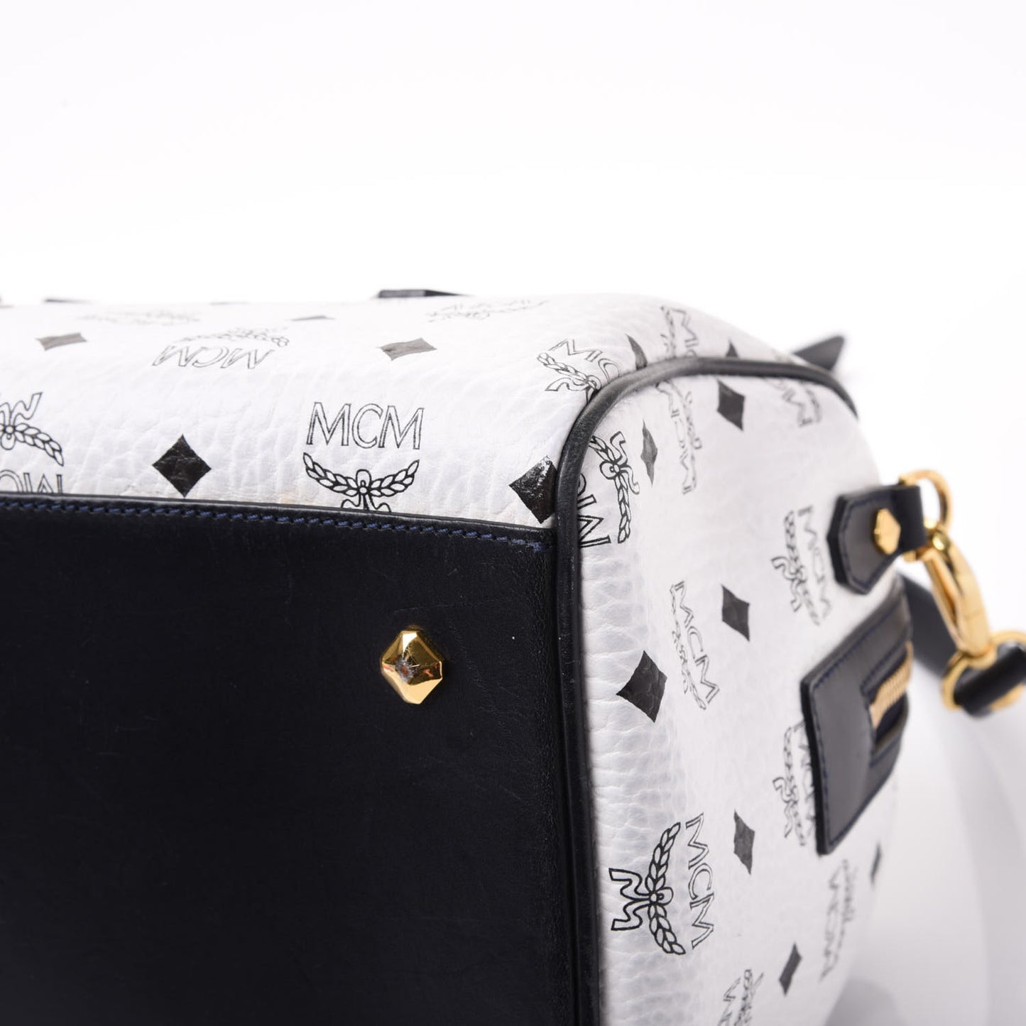 Visetos Heritage Boston Satchel White