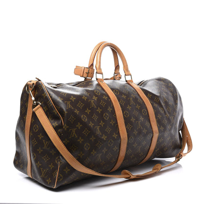 Louis Vuitton Monogram Keepall Bandouliere 55 2 of 17