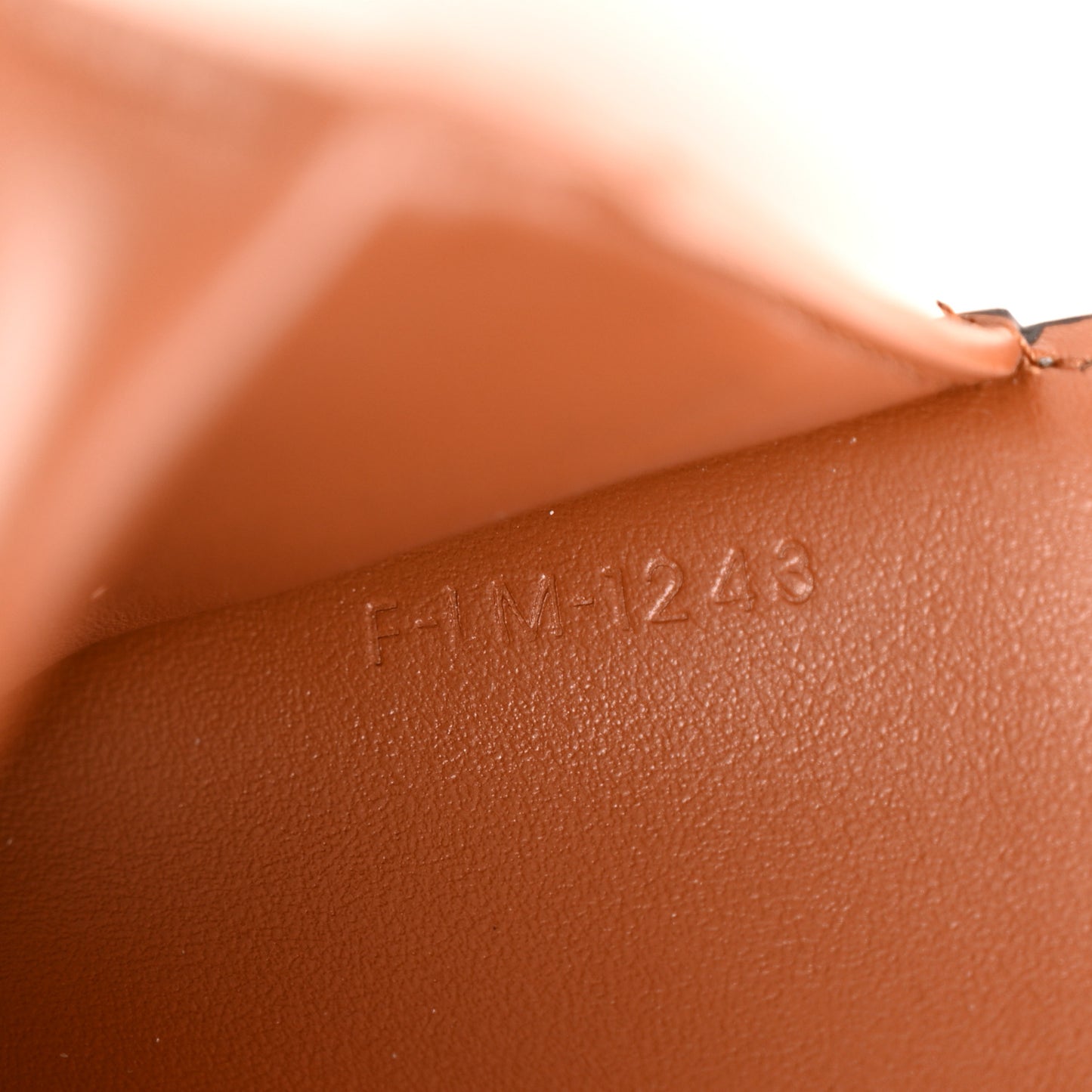 Textile Calfskin Small Triomphe Wallet Natural Tan