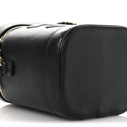 Chanel Lambskin Timeless Vanity Cosmetic Case Black 9 of 12