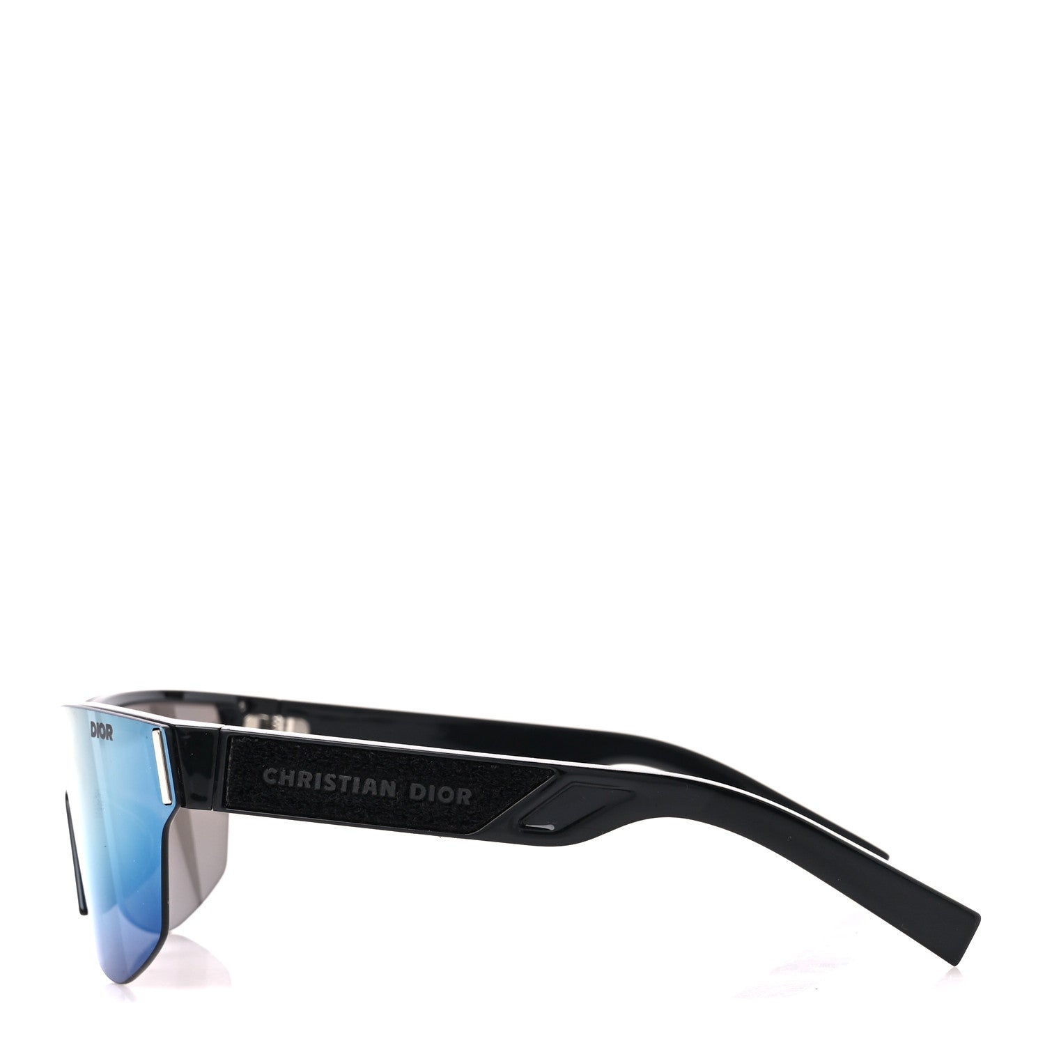 Christian Dior Acetate Mirrored Diorxtrem M2U Mask Sunglasses Black 3 of 7