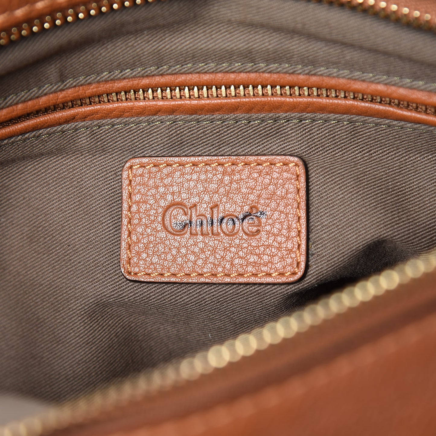 Calfskin Medium Marcie Satchel Tan