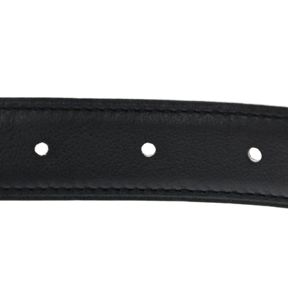 Hermes Swift Epsom Constance H Belt 85 34 Black Etoupe 5 of 5