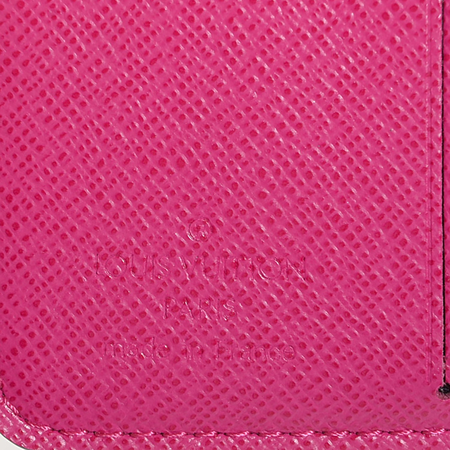 Louis Vuitton Monogram Perforated Compact Zipped Wallet Fuchsia 6 of 7