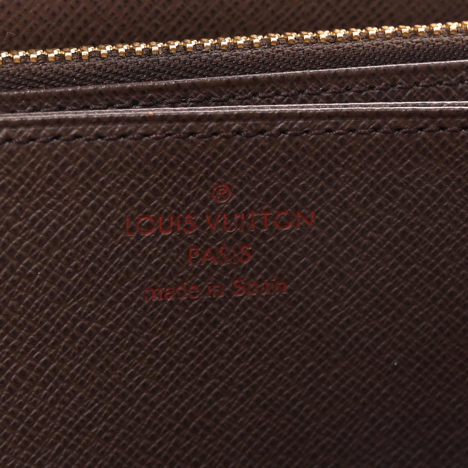 Louis Vuitton Damier Ebene Zippy Wallet 6 of 6