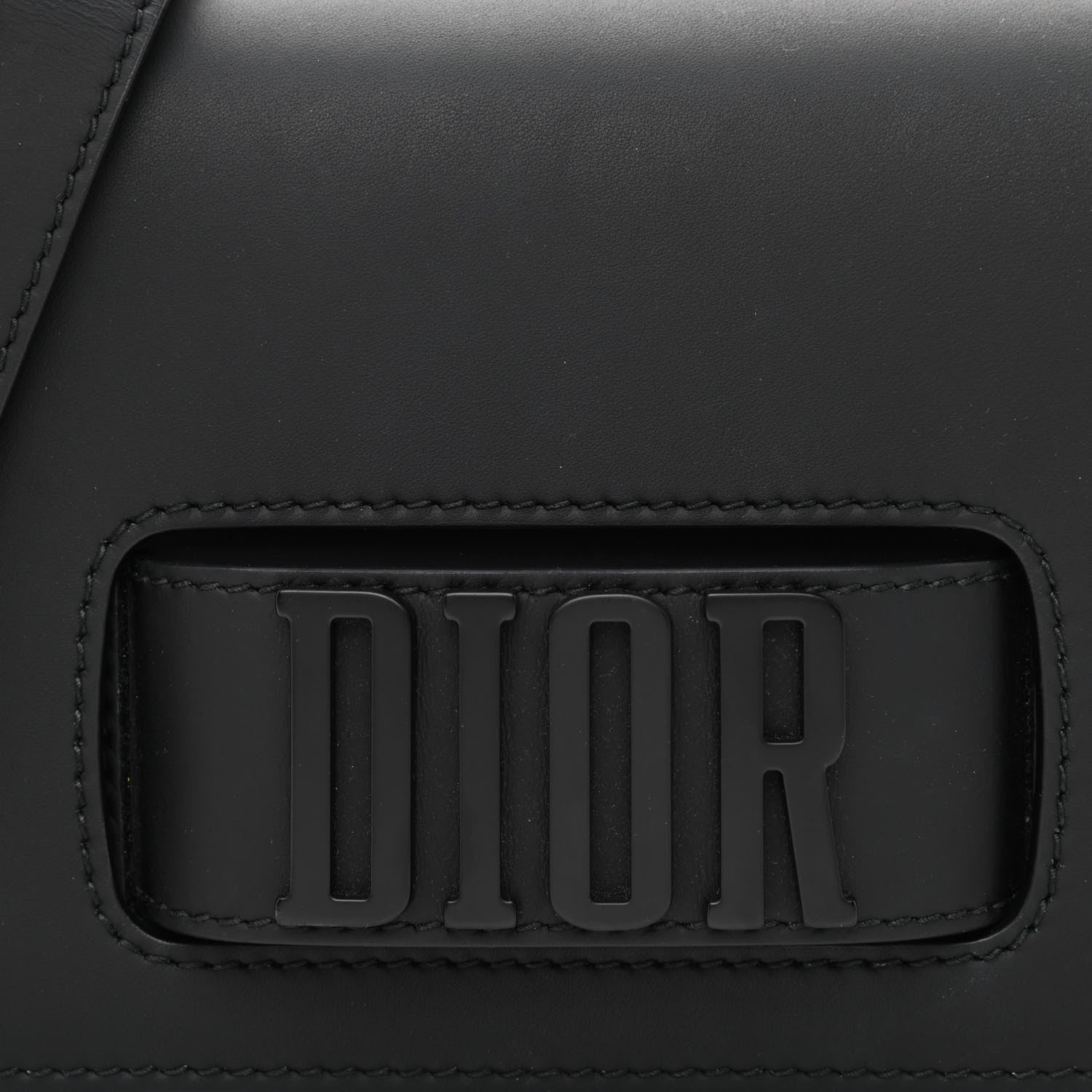 Christian Dior Ultra Matte Calfskin Dio(r)evolution Flap Bag Black 8 of 10