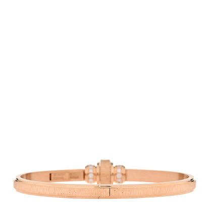 Piaget 18K Rose Gold Diamond Possession Decor Palace Bangle Bracelet 2 of 4