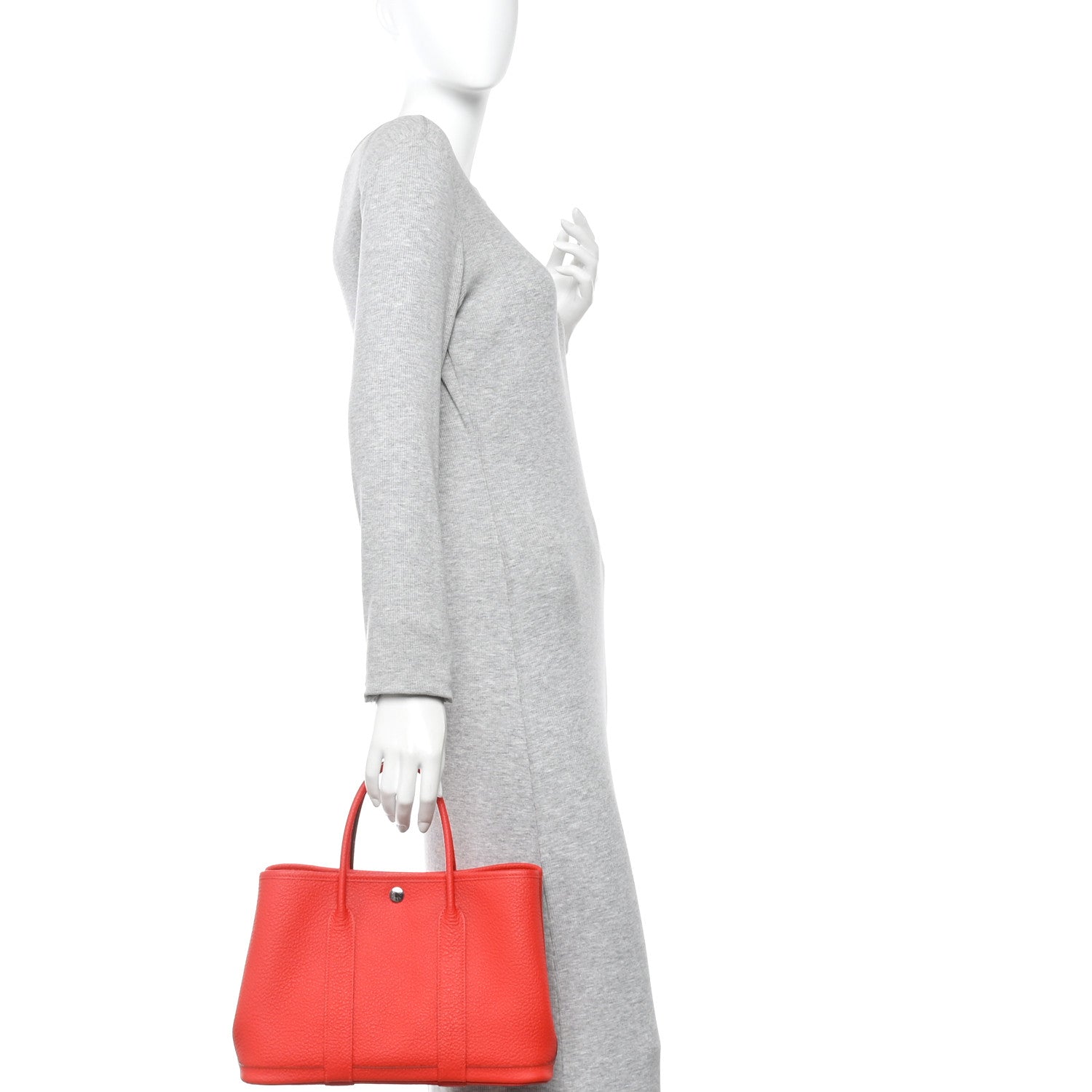 Hermes Vache Country Garden Party TPM 30 Rouge Tomate 2 of 10