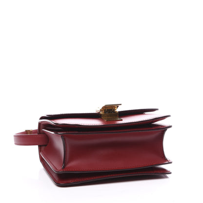 Celine Smooth Calfskin Small Classic Box Flap Bag Red 3 of 9