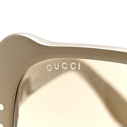 Gucci Acetate Oversize Square Frame GG0471S Sunglasses Light Beige 7 of 8