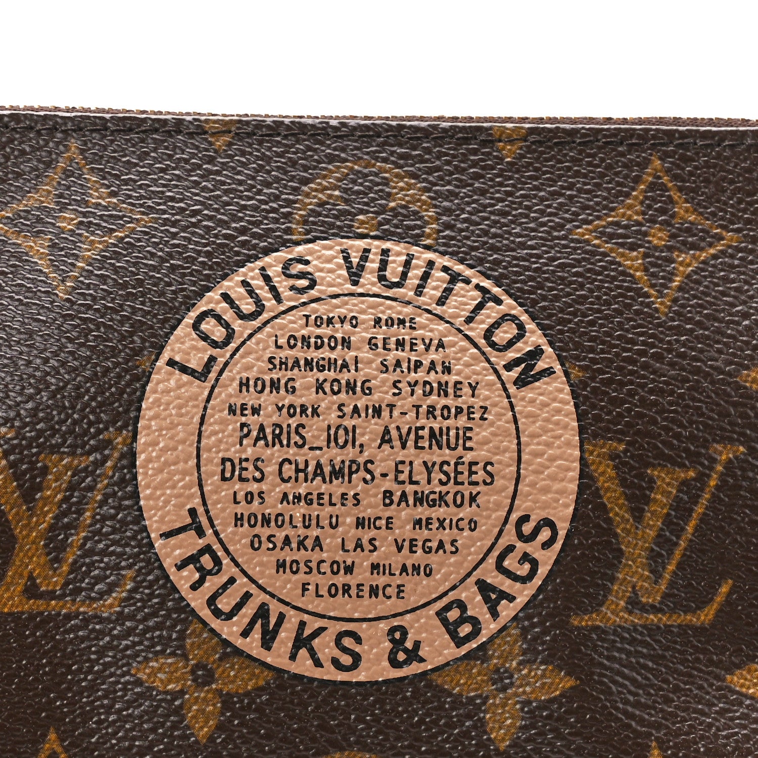 Louis Vuitton Monogram Complice Trunks and Bags Mini Pochette Accessories Beige 8 of 11