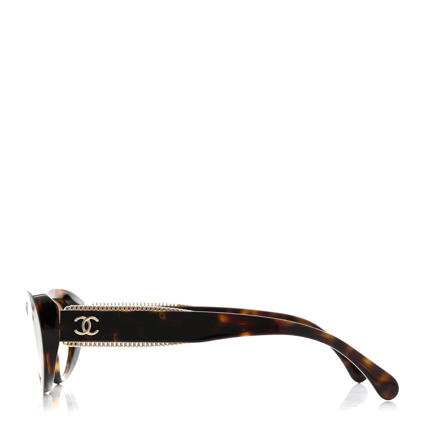 Acetate Oval Sunglasses 5515 Tortoise