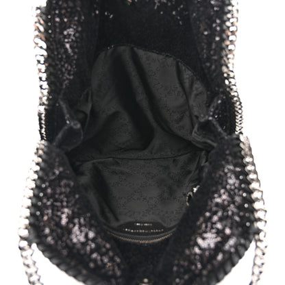 Stella McCartney Sequin Small Falabella Tote Black 5 of 11