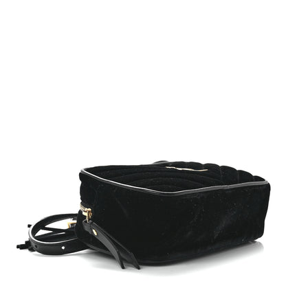 Saint Laurent Velour Matelasse Monogram Lou Belt Bag Black 4 of 12