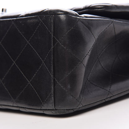 Chanel Lambskin Quilted Maxi Double Flap Black 9 of 14