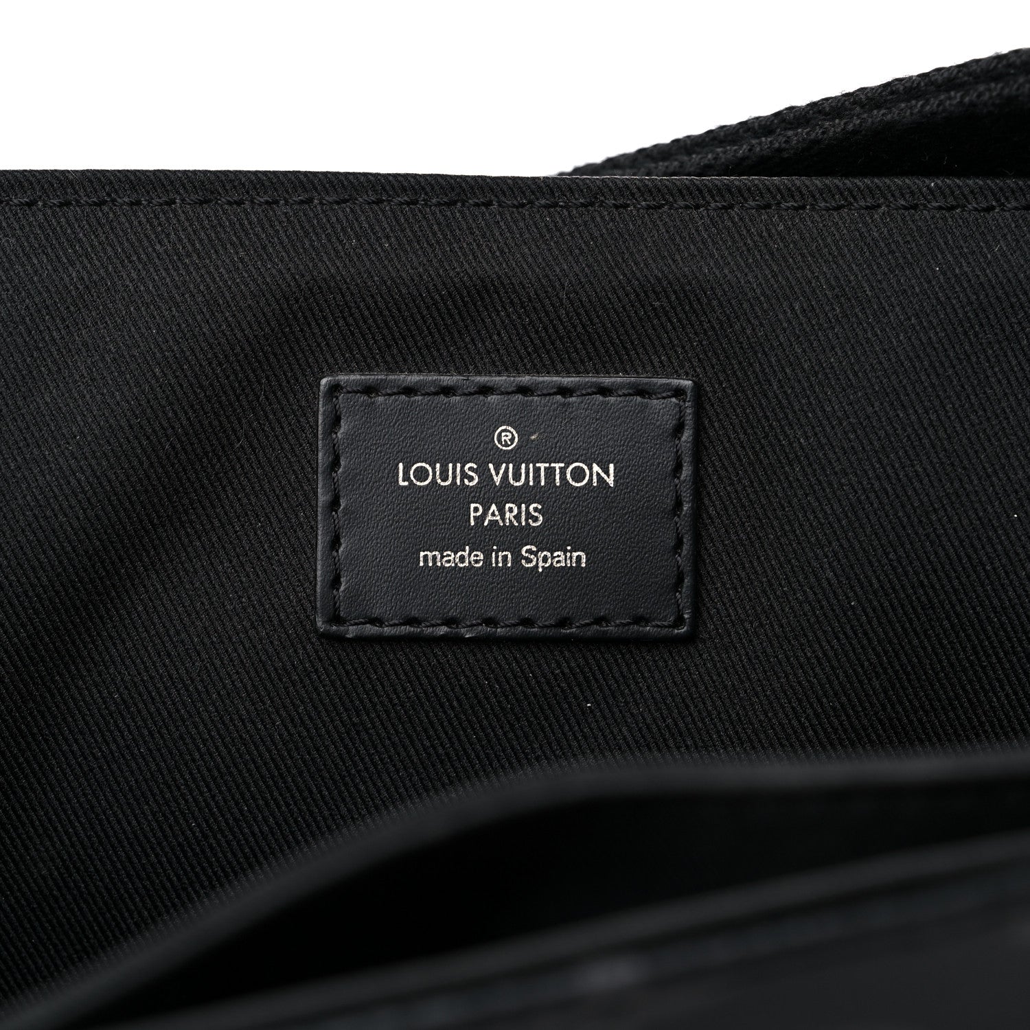 Louis Vuitton Monogram Eclipse District PM NM Black 6 of 11