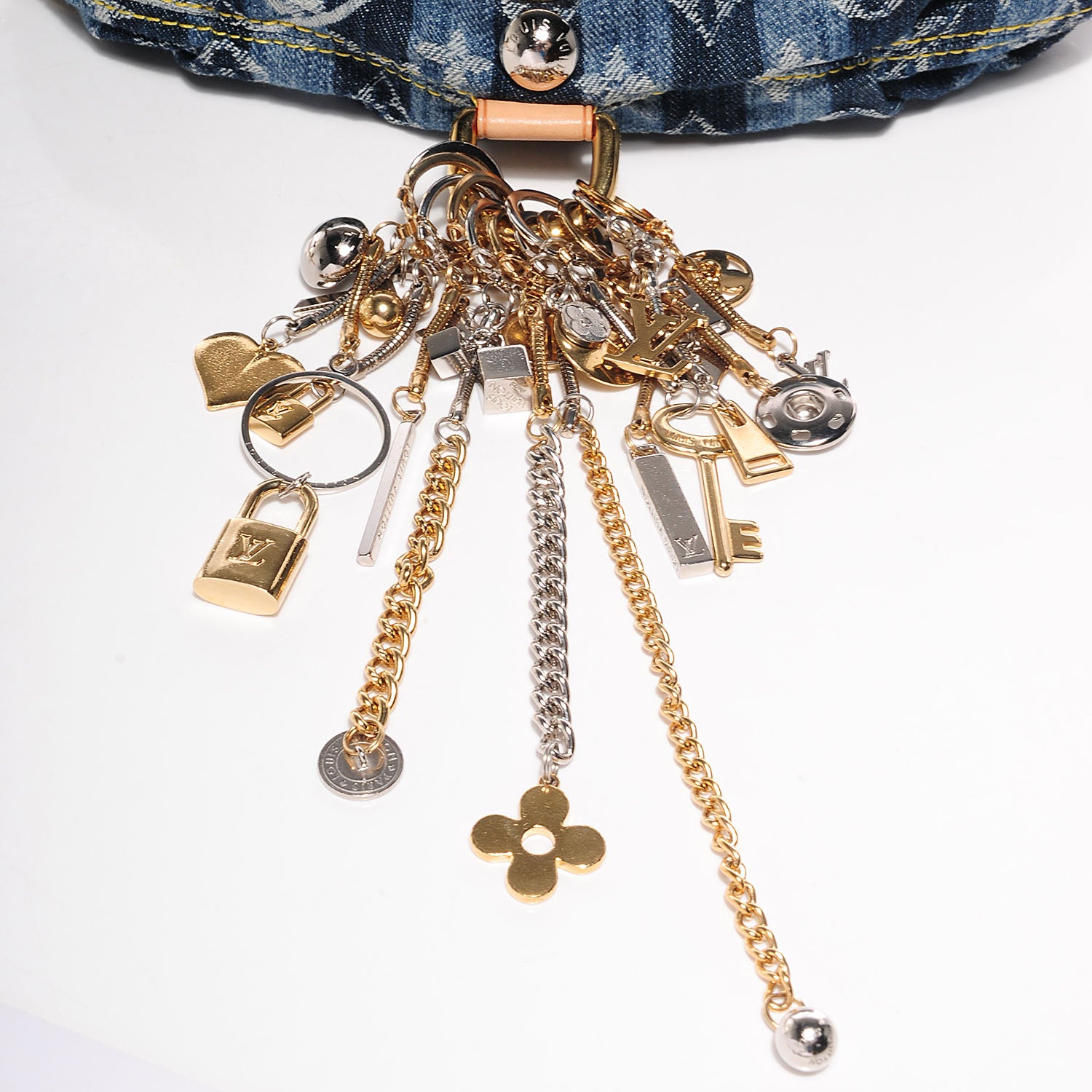Louis Vuitton Denim Raye Judy Blame Mini Pleaty 5 of 8