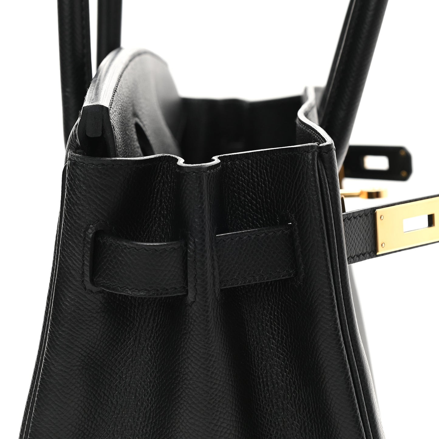Epsom Birkin 30 Black