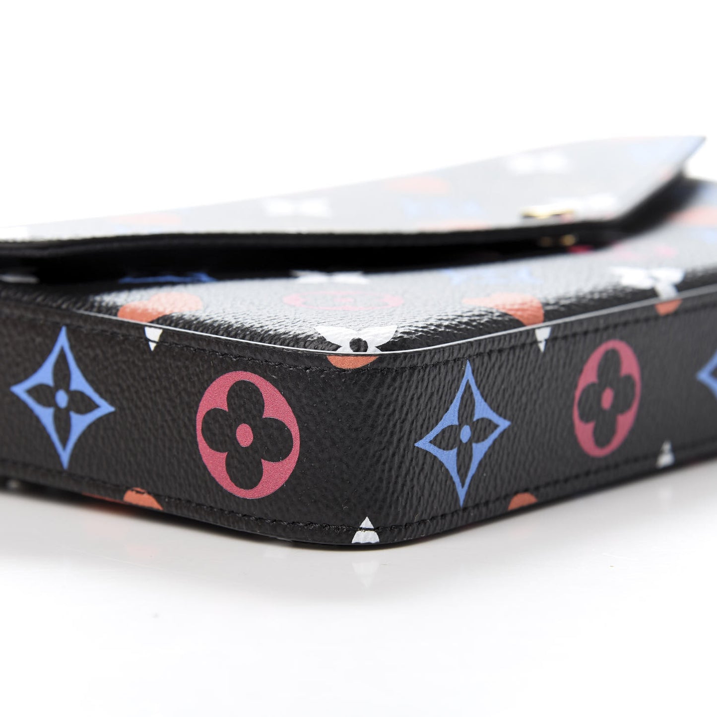 Game On Felicie Chain Wallet Black