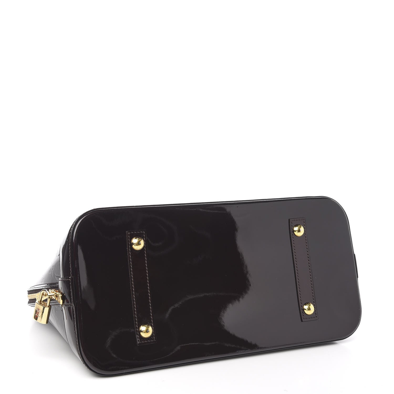 Louis Vuitton Vernis Alma MM Amarante 4 of 10