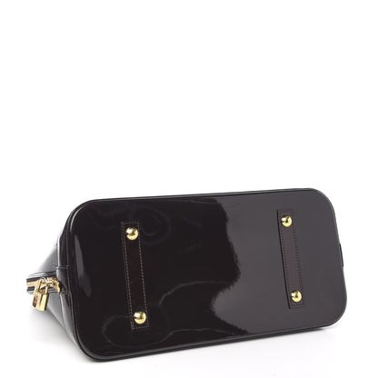 Louis Vuitton Vernis Alma MM Amarante 4 of 10