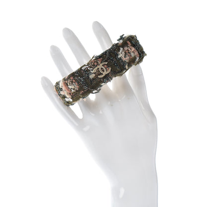 Chanel Tweed CC Wide Bangle M Multicolor 2 of 4