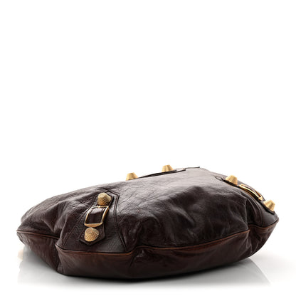 Balenciaga Chevre Giant 21 Gold Hardware Hobo Mogano 5 of 13
