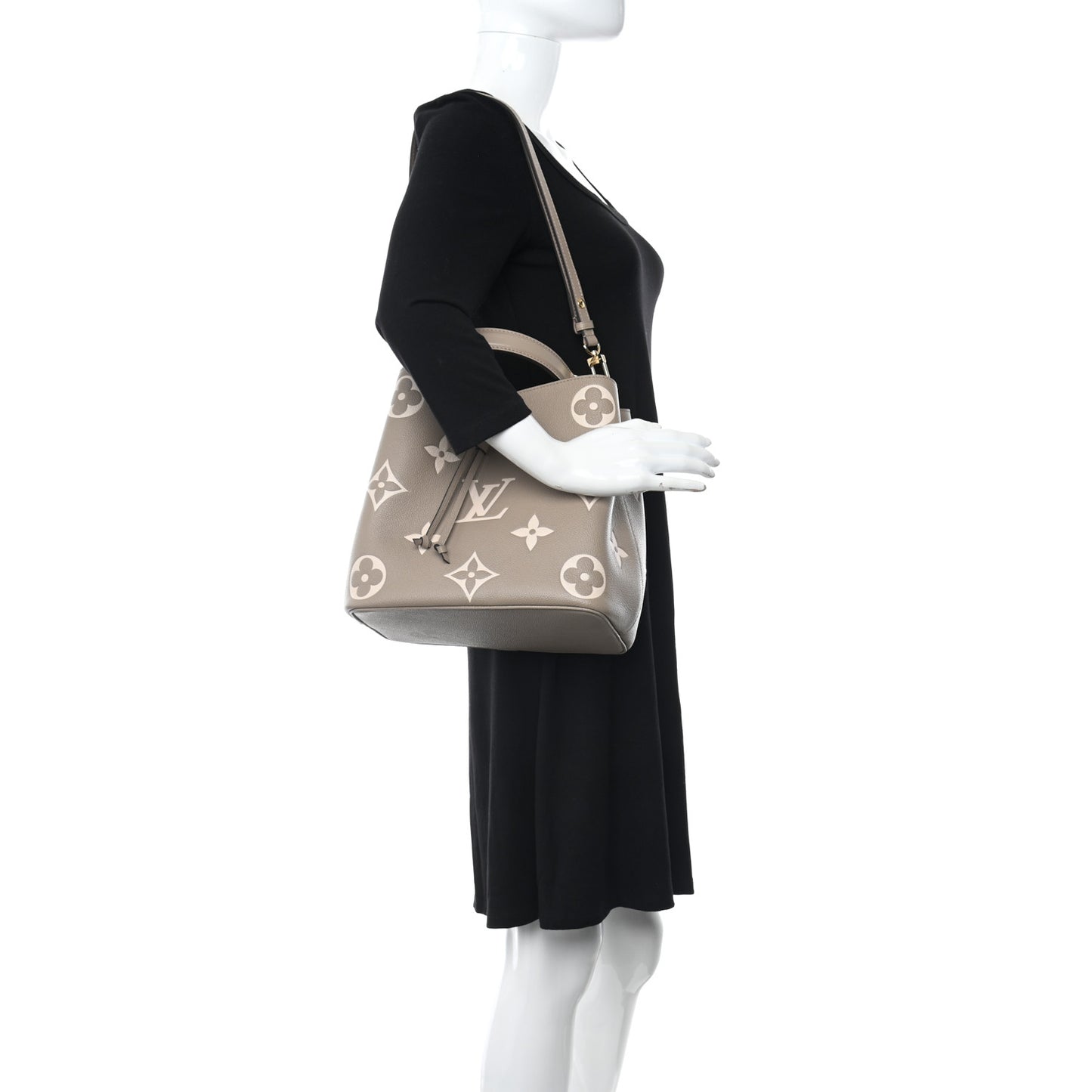 Empreinte Monogram Giant Neonoe MM Tourterelle Creme