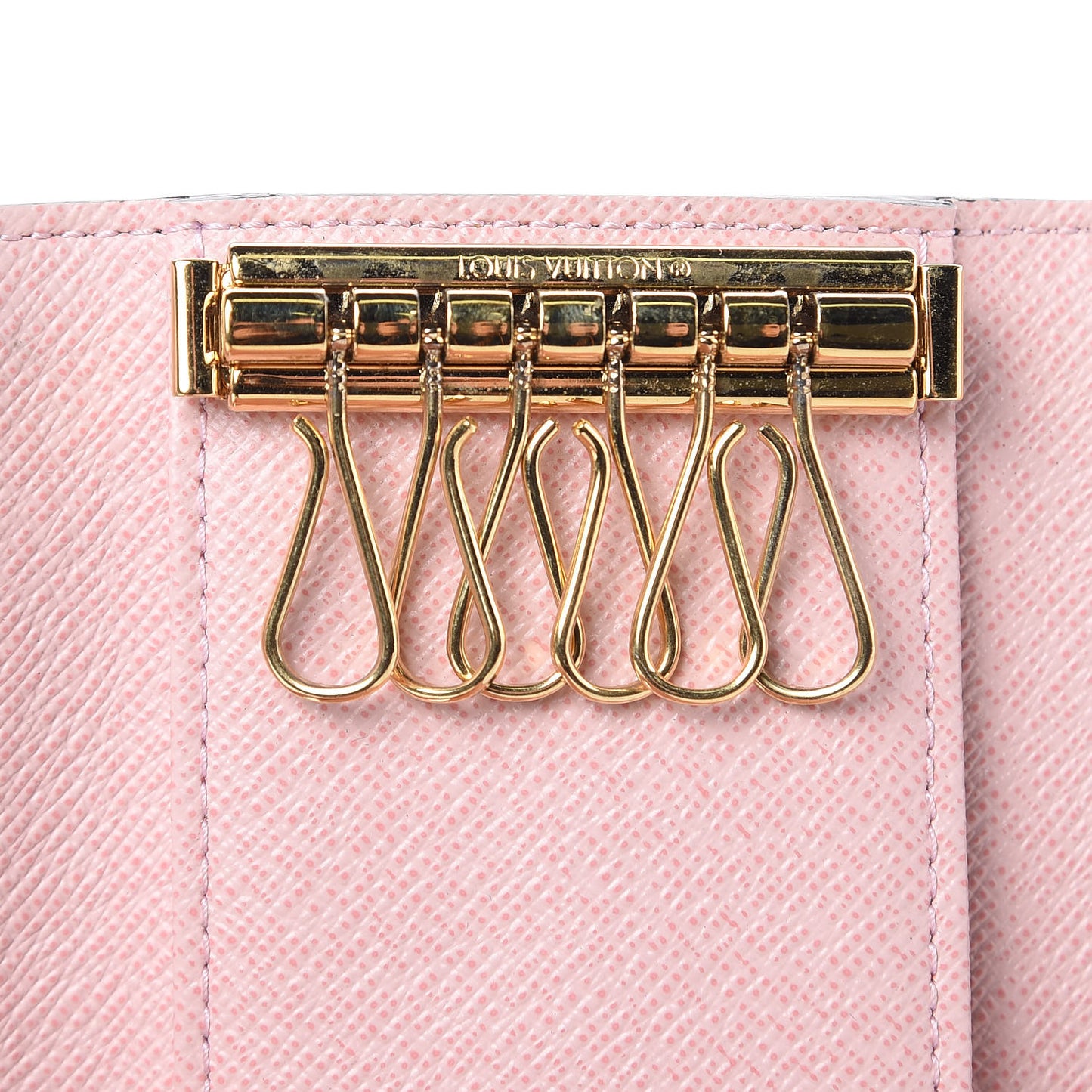 Monogram Multicles 6 Key Holder Rose Ballerine