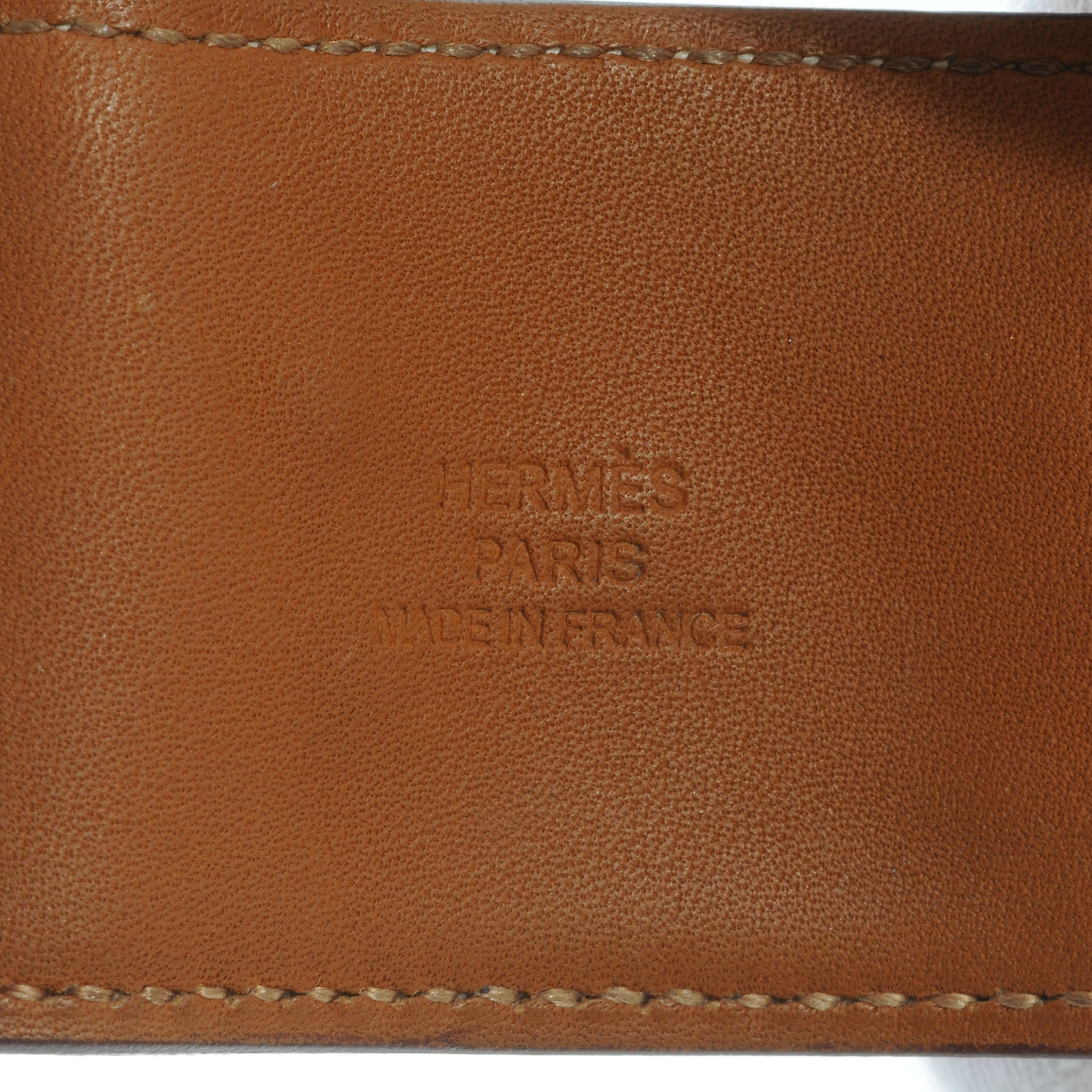 Hermes Barenia Collier de Chien CDC Bracelet Fauve 6 of 7