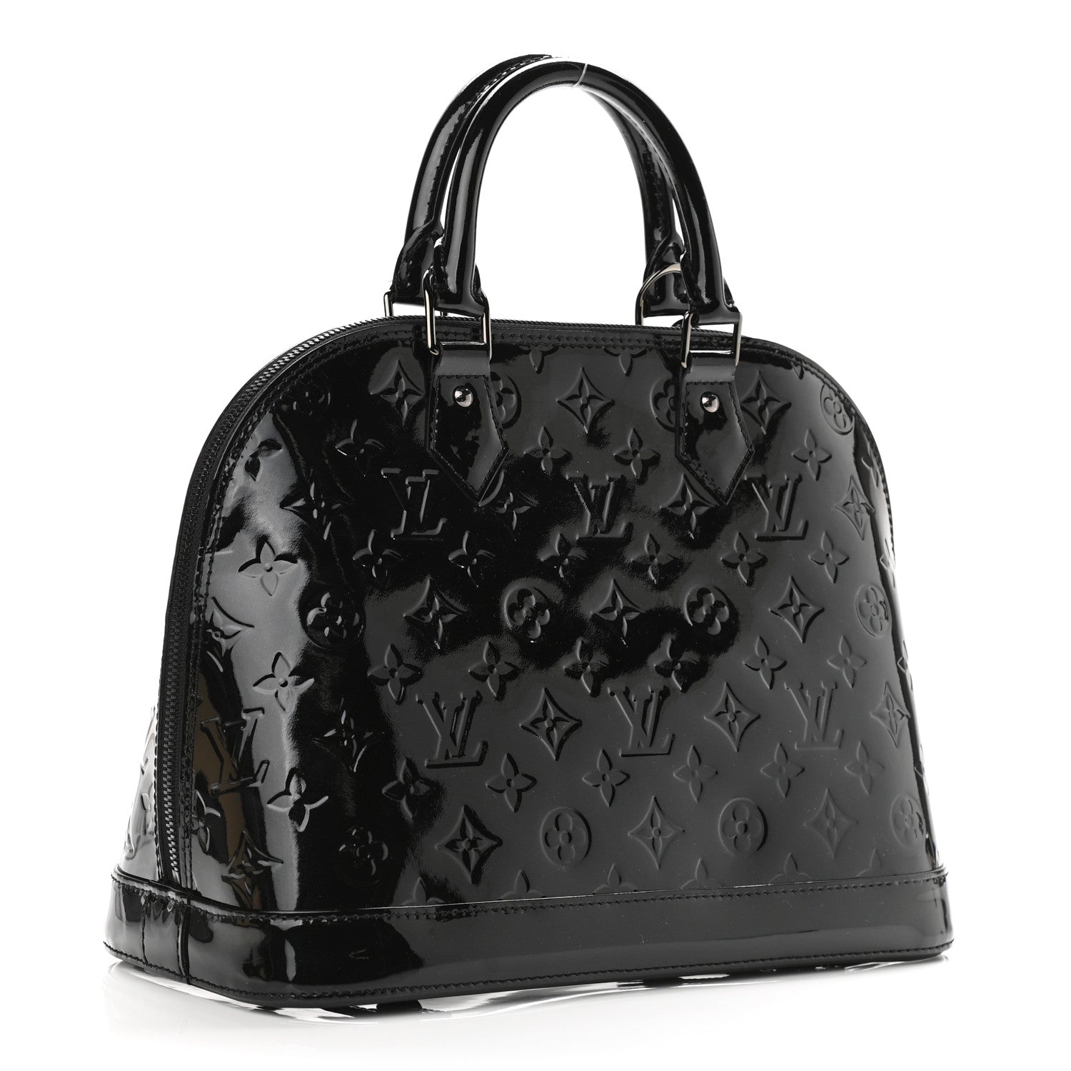 Louis Vuitton Vernis Alma PM Black 2 of 9