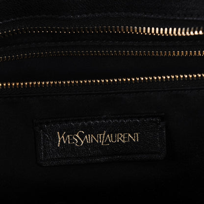 Saint Laurent Sheepskin Small Cabas ChYc Black 6 of 7