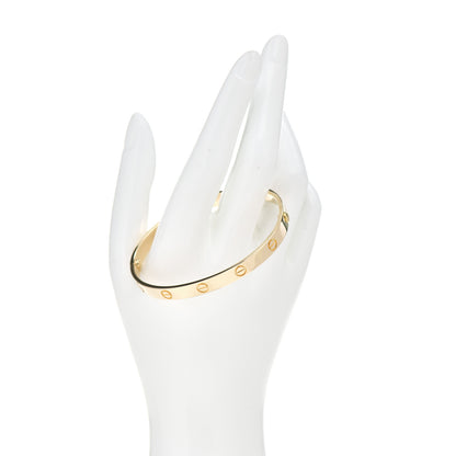 Cartier 18K Yellow Gold LOVE Bracelet 19 2 of 4